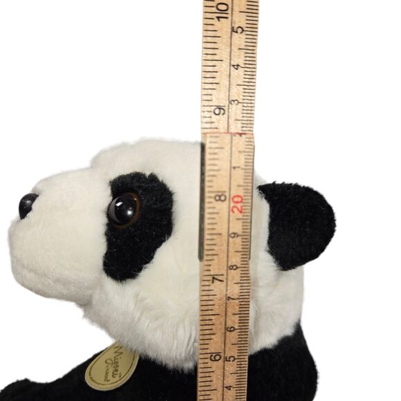 Aurora World Miyoni Plush Panda Sitting Black White Stuffed Animal Realistic 8" - Picture 11 of 12